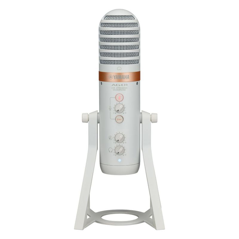 Мікрофон Yamaha AG01 Live Streaming USB Microphone (White)